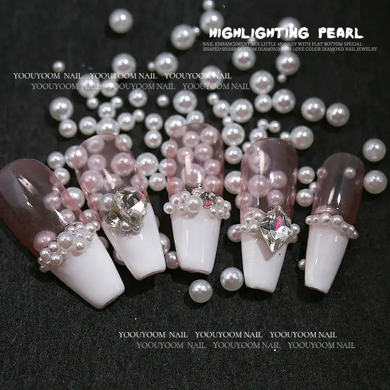 Nail Stickers Same Style Pearl Bag All Match - Image 18