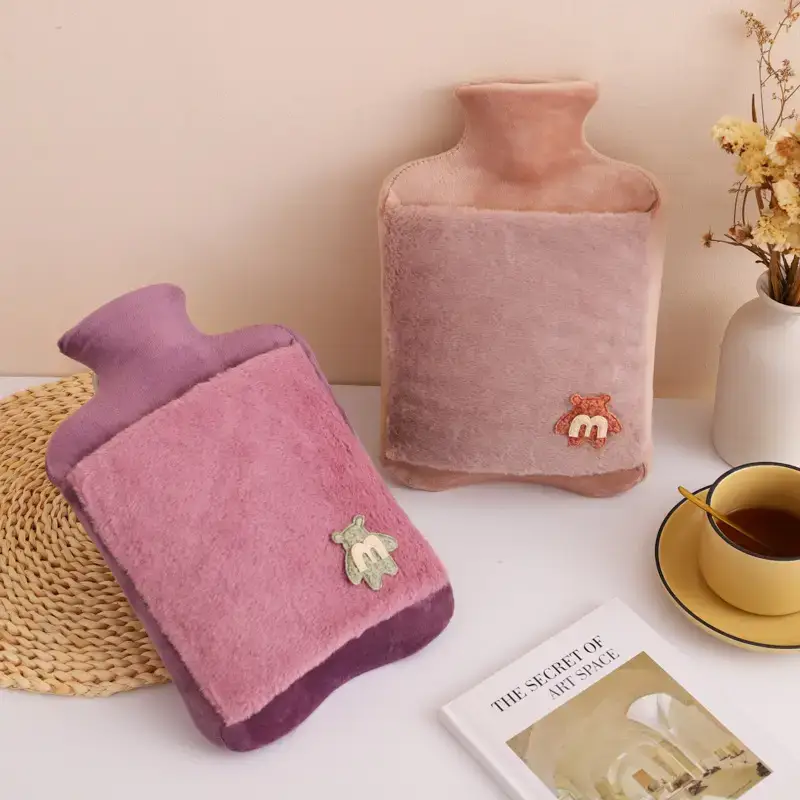 New Plush Hand Warmer Thickened PVC Hot Water Bag - Image 8