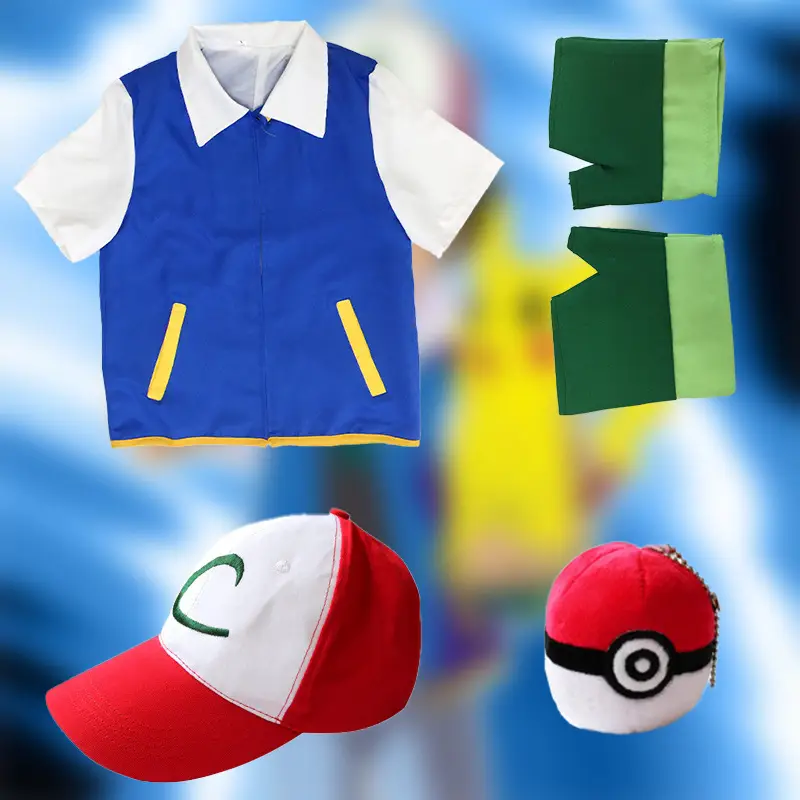 Pokémon Blue White Elf Ball Jacket for Girls - Image 9