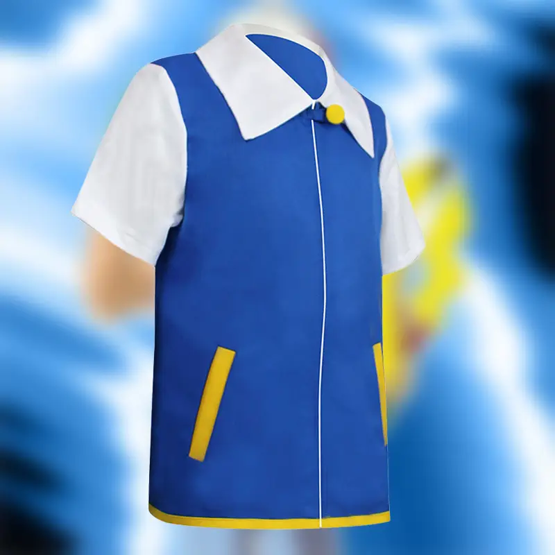 Pokémon Blue White Elf Ball Jacket for Girls - Image 10