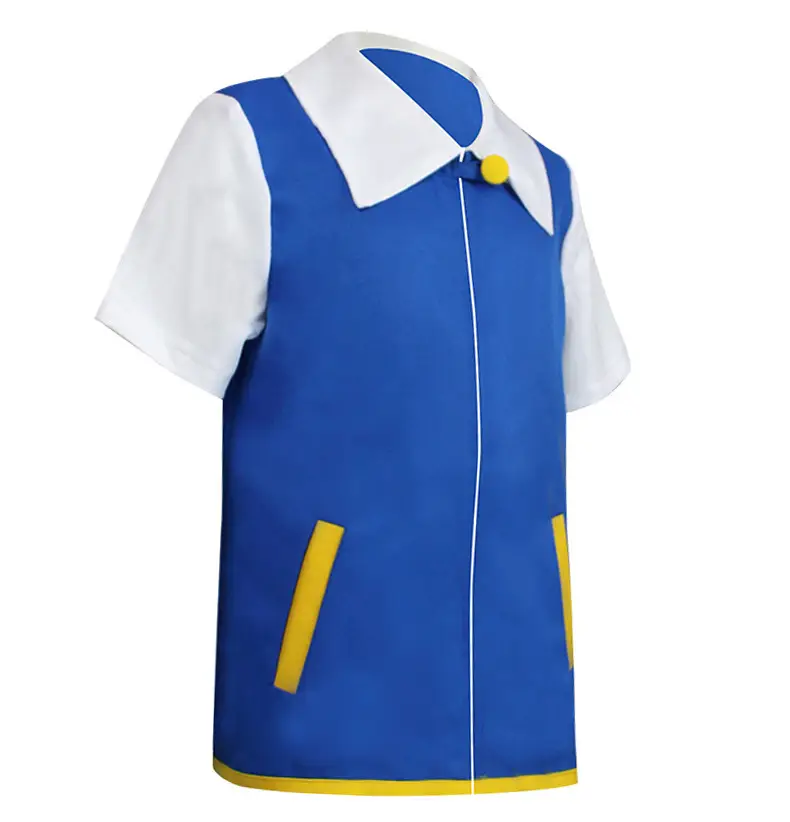 Pokémon Blue White Elf Ball Jacket for Girls — feature 17
