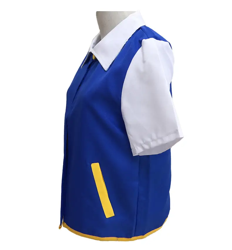 Pokémon Blue White Elf Ball Jacket for Girls — feature 18