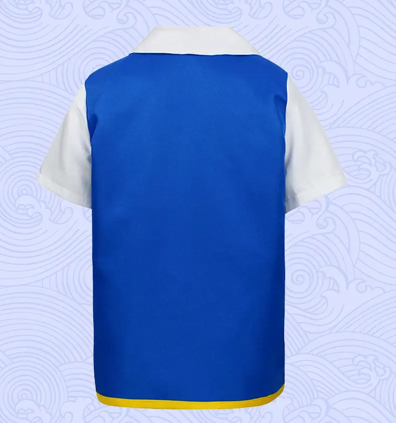 Pokémon Blue White Elf Ball Jacket for Girls — feature 8