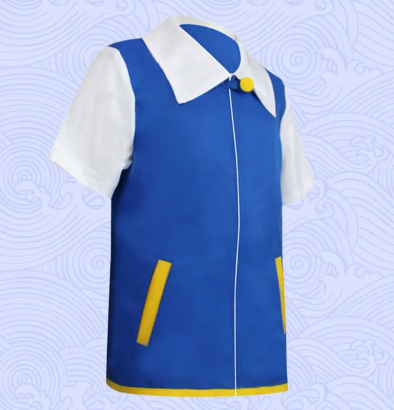 Pokémon Blue White Elf Ball Jacket for Girls — feature 9