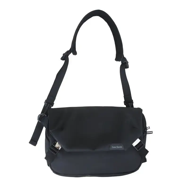 Men & Women Black Crossbody Shoulder Bag Set - Image 5