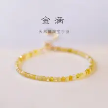 3mm Malachite Green Bracelet Women's Gemstone — feature 3