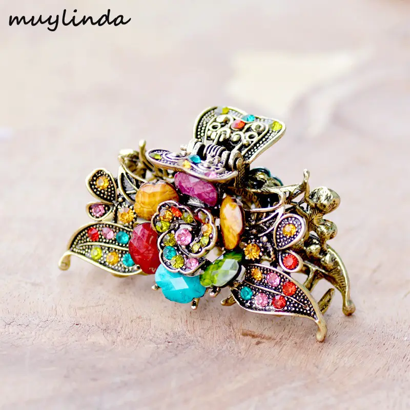 Vintage Rose Cheongsam Hairpin for Women - Image 6