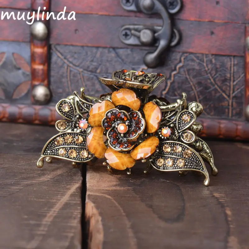 Vintage Rose Cheongsam Hairpin for Women - Image 2