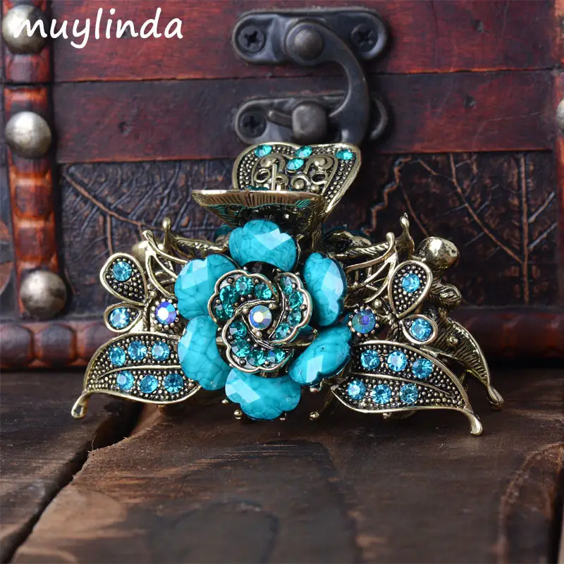 Vintage Rose Cheongsam Hairpin for Women - Image 5