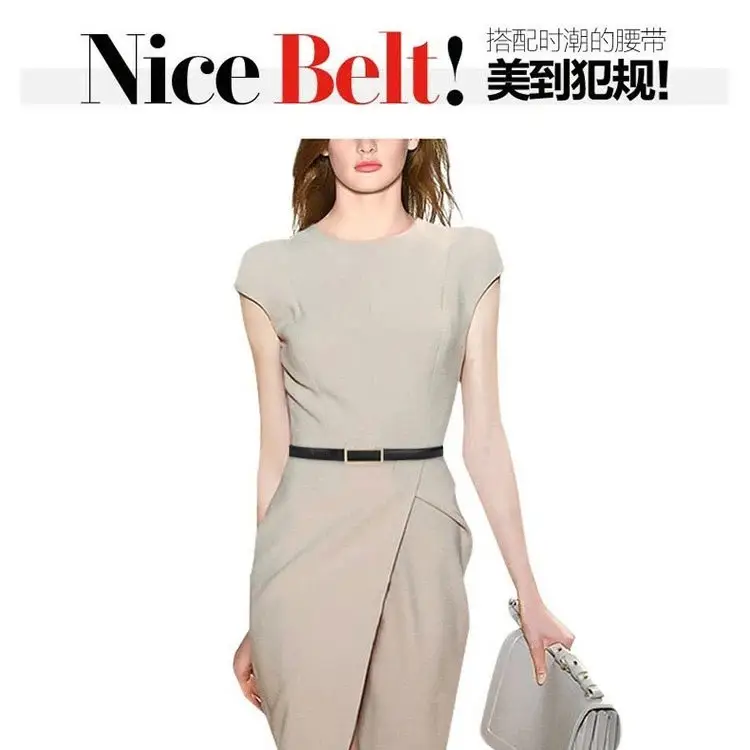 Women's Genuine Leather Summer Belt Brown Decorative Thin Fashion - Image 6