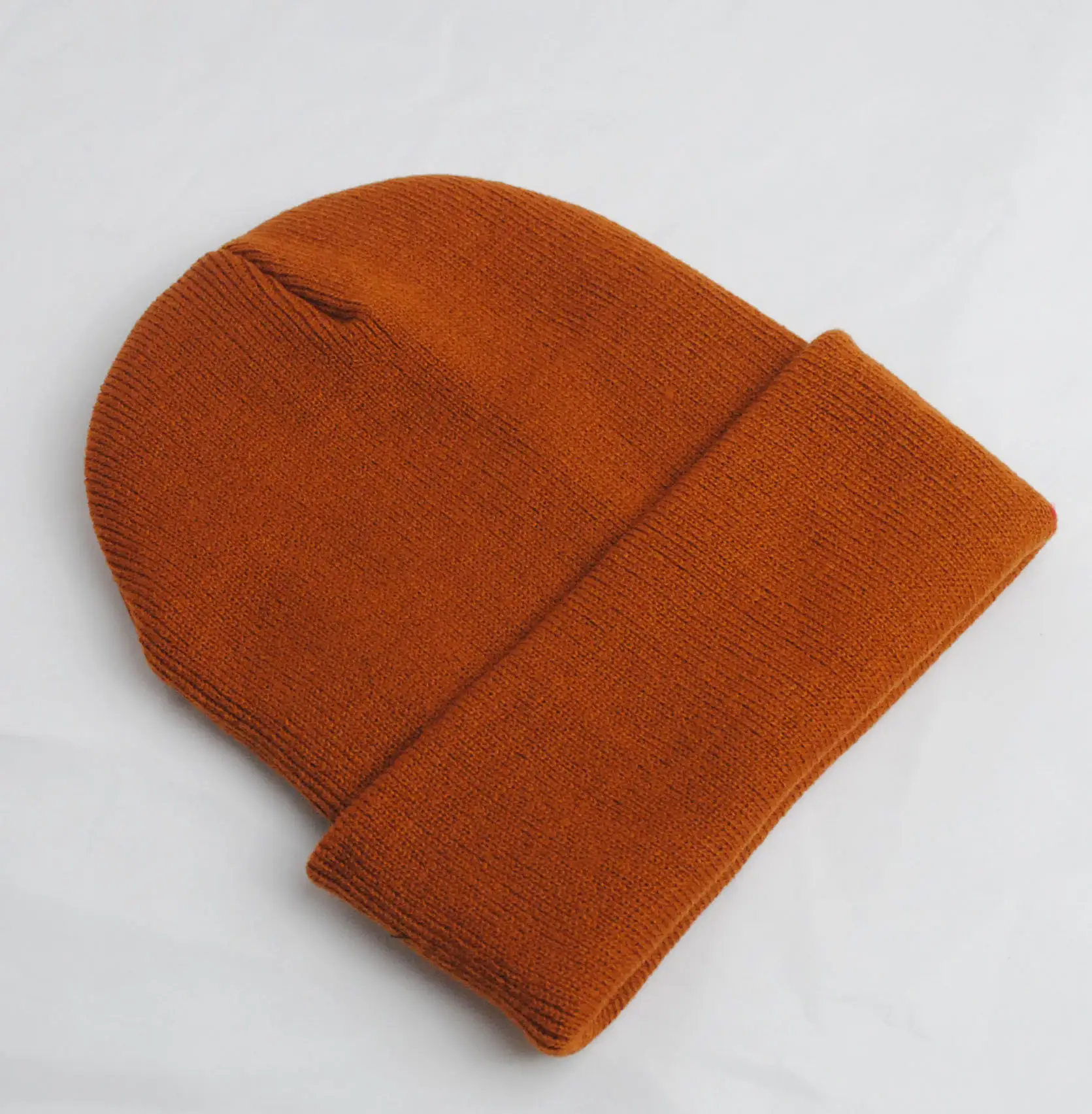 Purple Knitted Women's Beanie Winter Warm All Match
