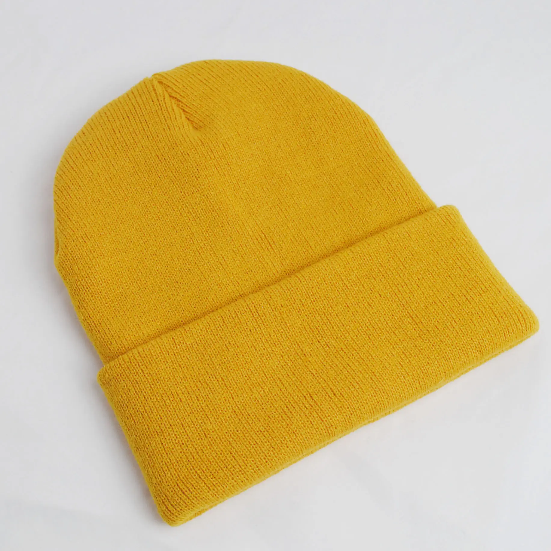 Purple Knitted Women's Beanie Winter Warm All Match