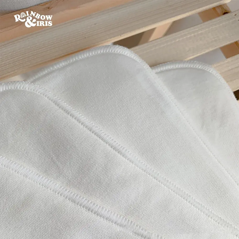 Grey Reusable Baby Diaper Replacement Pads - Image 8