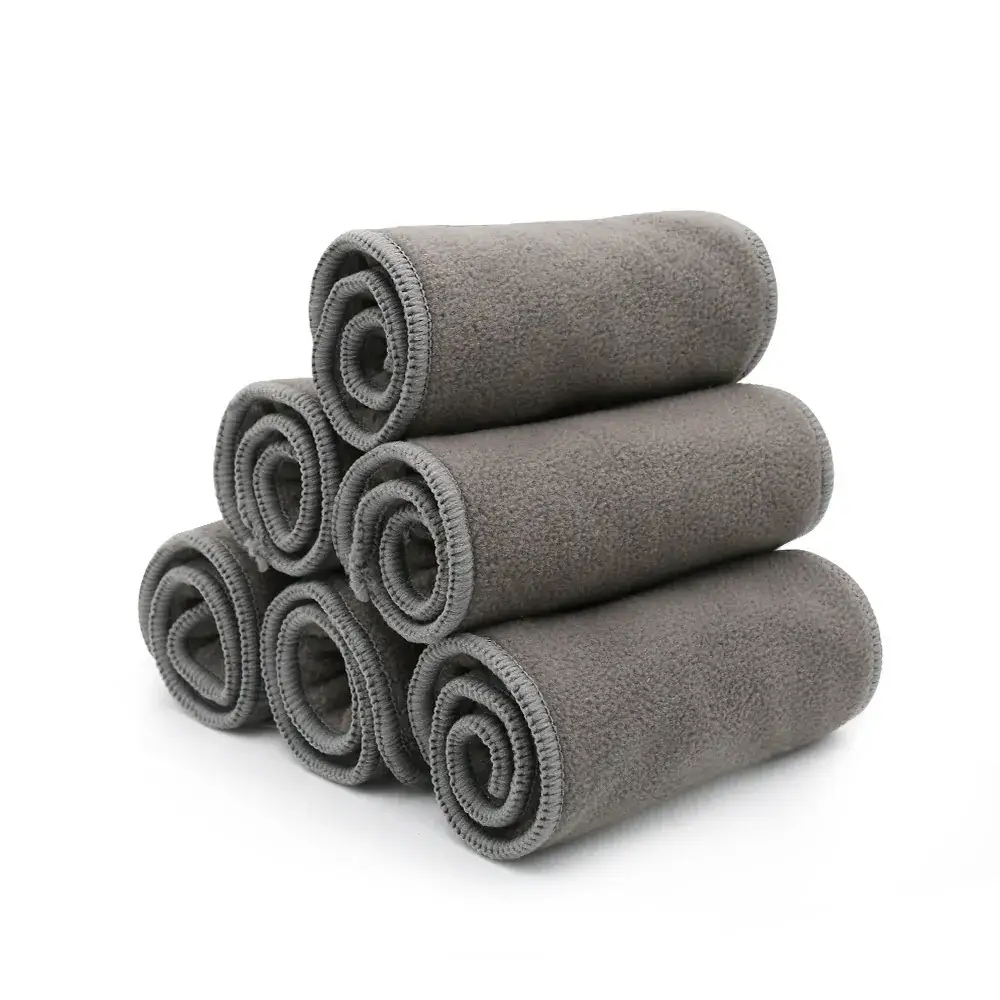 Grey Reusable Baby Diaper Replacement Pads - Image 3