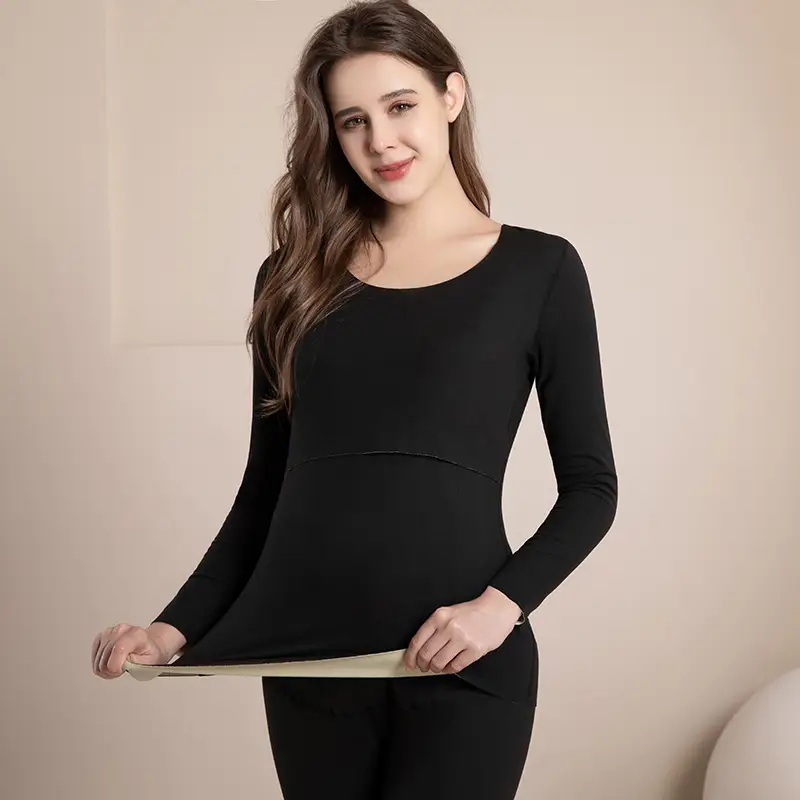Red Long-Trousers Set for Pregnant Women 100kg - Image 3
