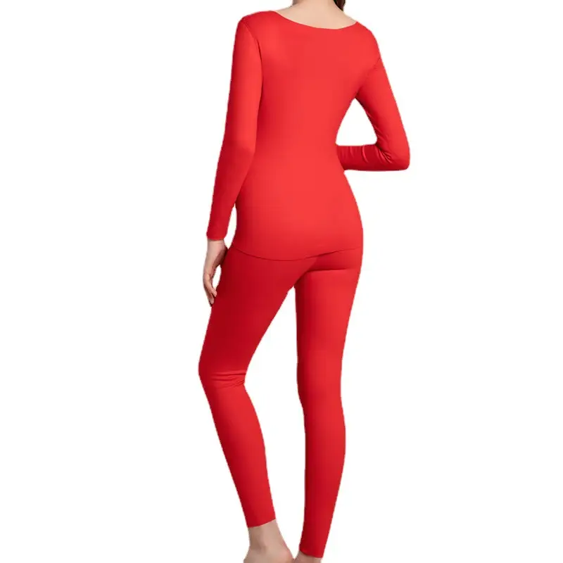 Red Long-Trousers Set for Pregnant Women 100kg - Image 6
