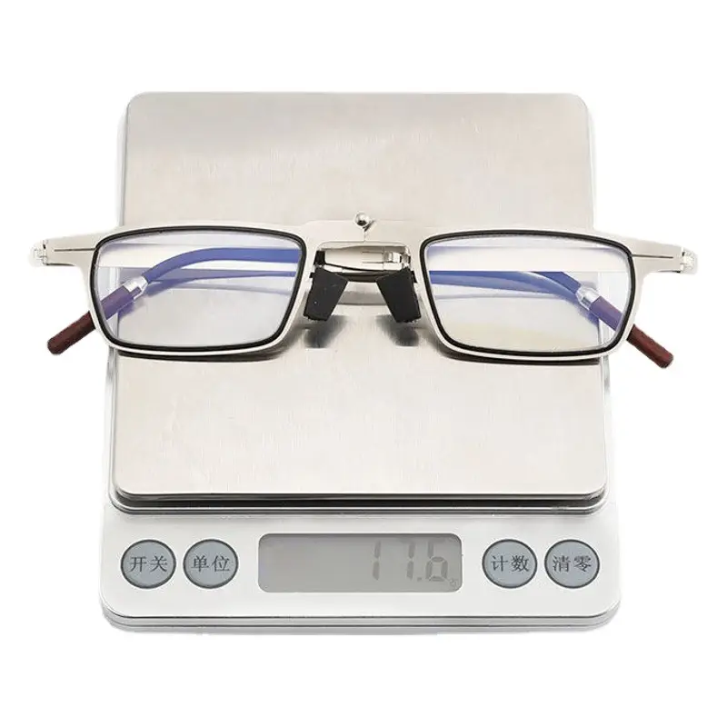 Men's Ultra-Thin Screw-Free Reading Glasses Black