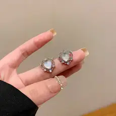 925 Silver Pearl Earrings Set for Women — feature 1