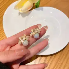 925 Silver Pearl Earrings Set for Women — feature 2