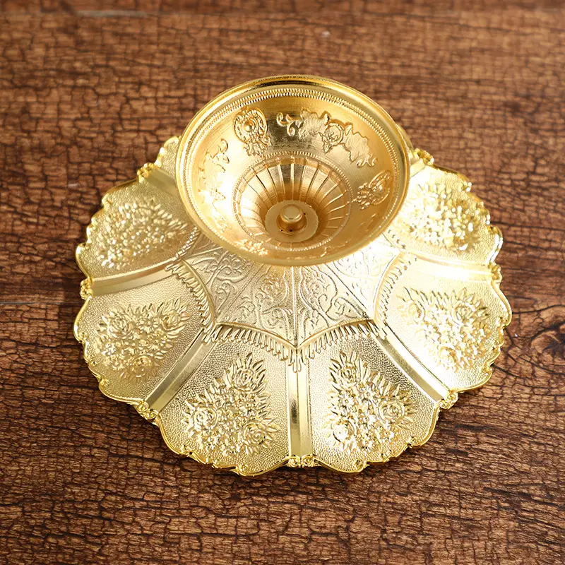 Luxury Red Gold Fruit Plate for Home Decor - Image 5