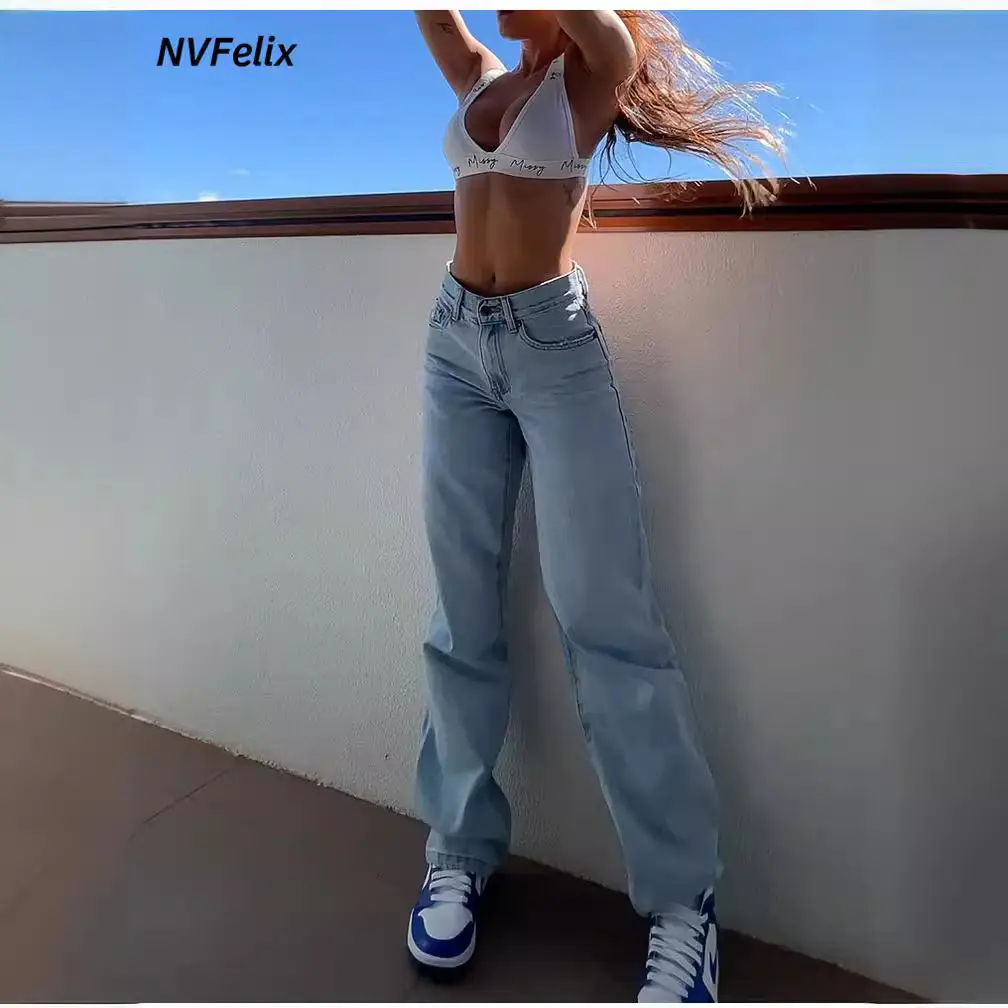 High-Waisted Ripped Slim Jeans for Women - Image 4