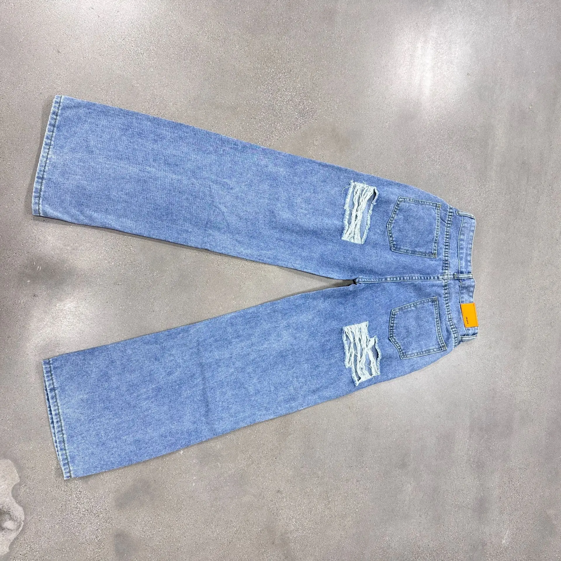 High-Waisted Ripped Slim Jeans for Women — feature 5
