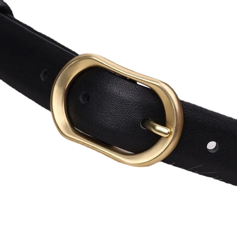Women Genuine Leather Belt Student Jeans Belt Fashion