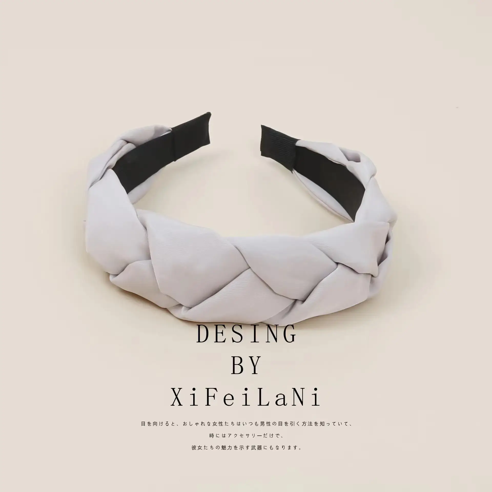 Organza Hairband for Girls - Multicolor Handmade Woven