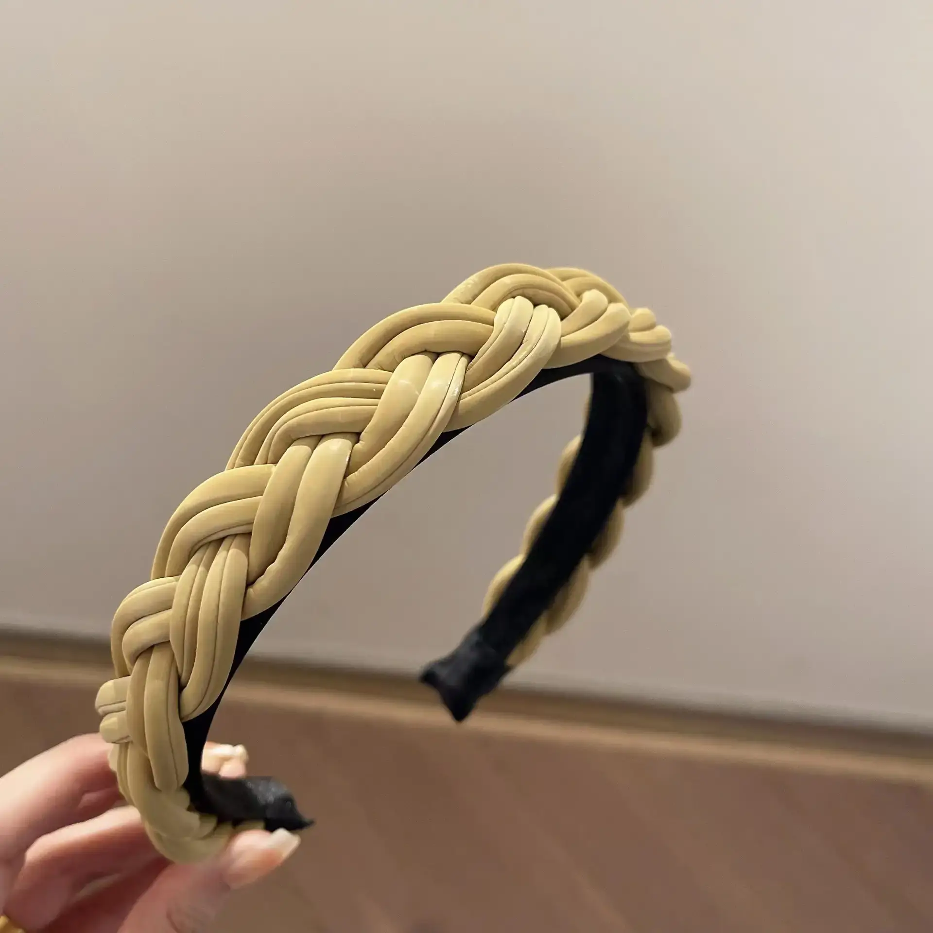 Organza Hairband for Girls - Multicolor Handmade Woven