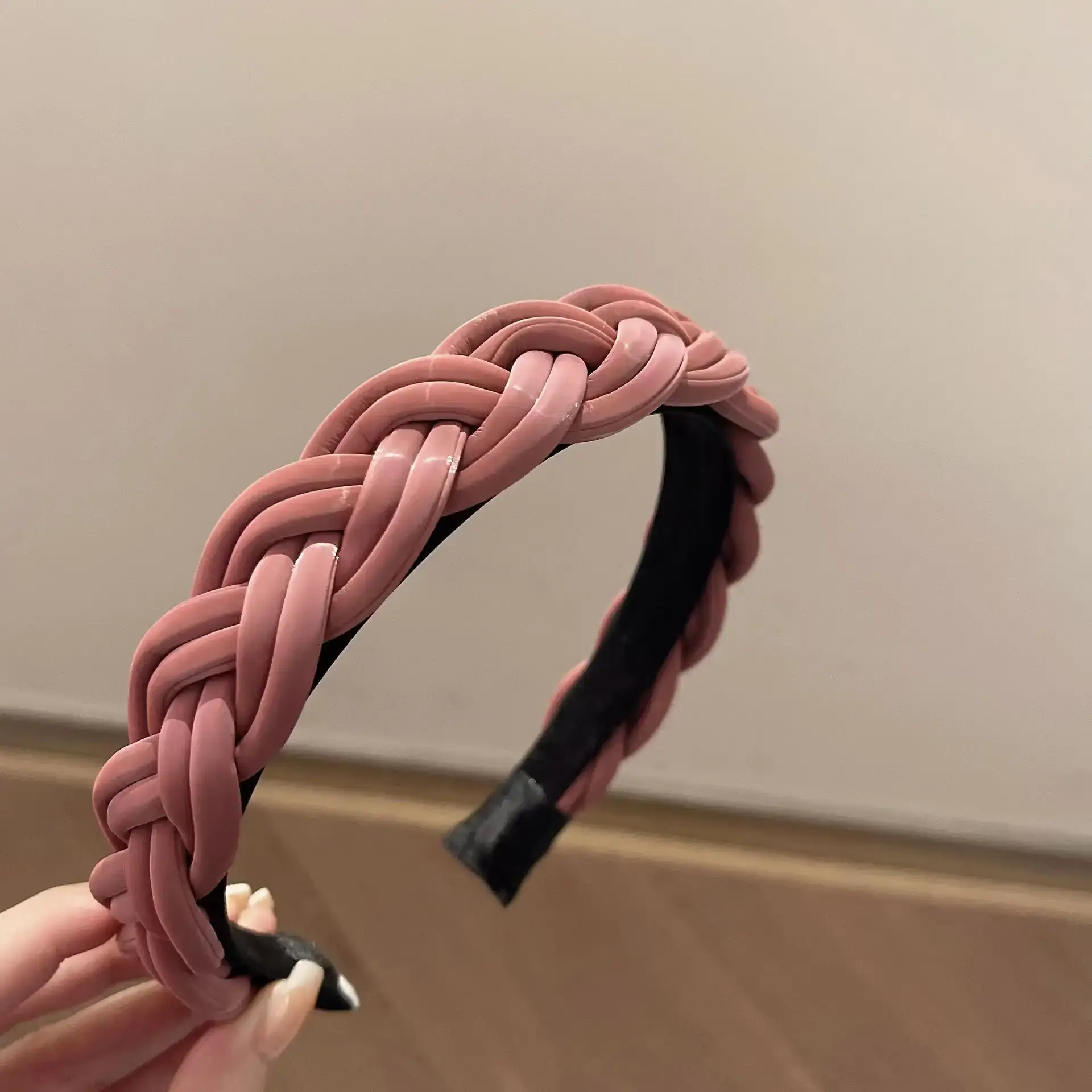 Organza Hairband for Girls - Multicolor Handmade Woven