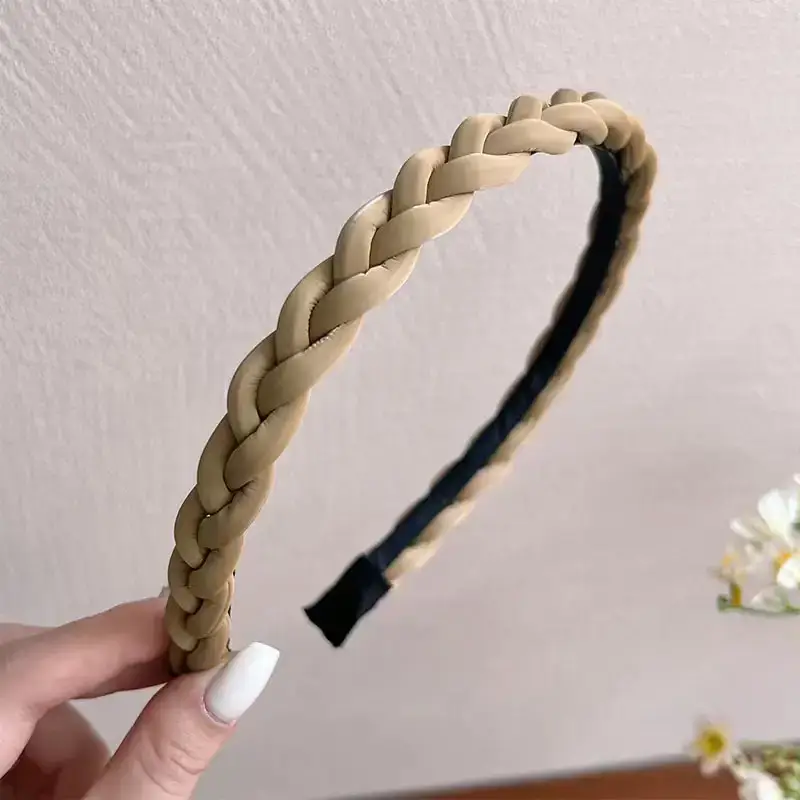 Organza Hairband for Girls - Multicolor Handmade Woven