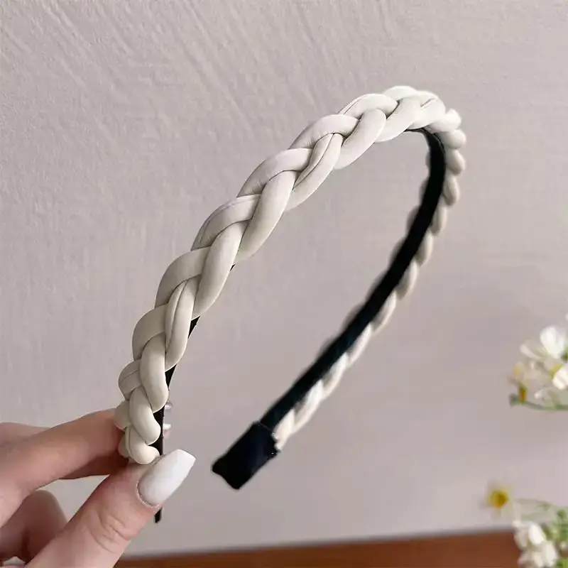 Organza Hairband for Girls - Multicolor Handmade Woven