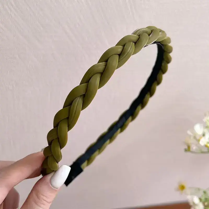 Organza Hairband for Girls - Multicolor Handmade Woven
