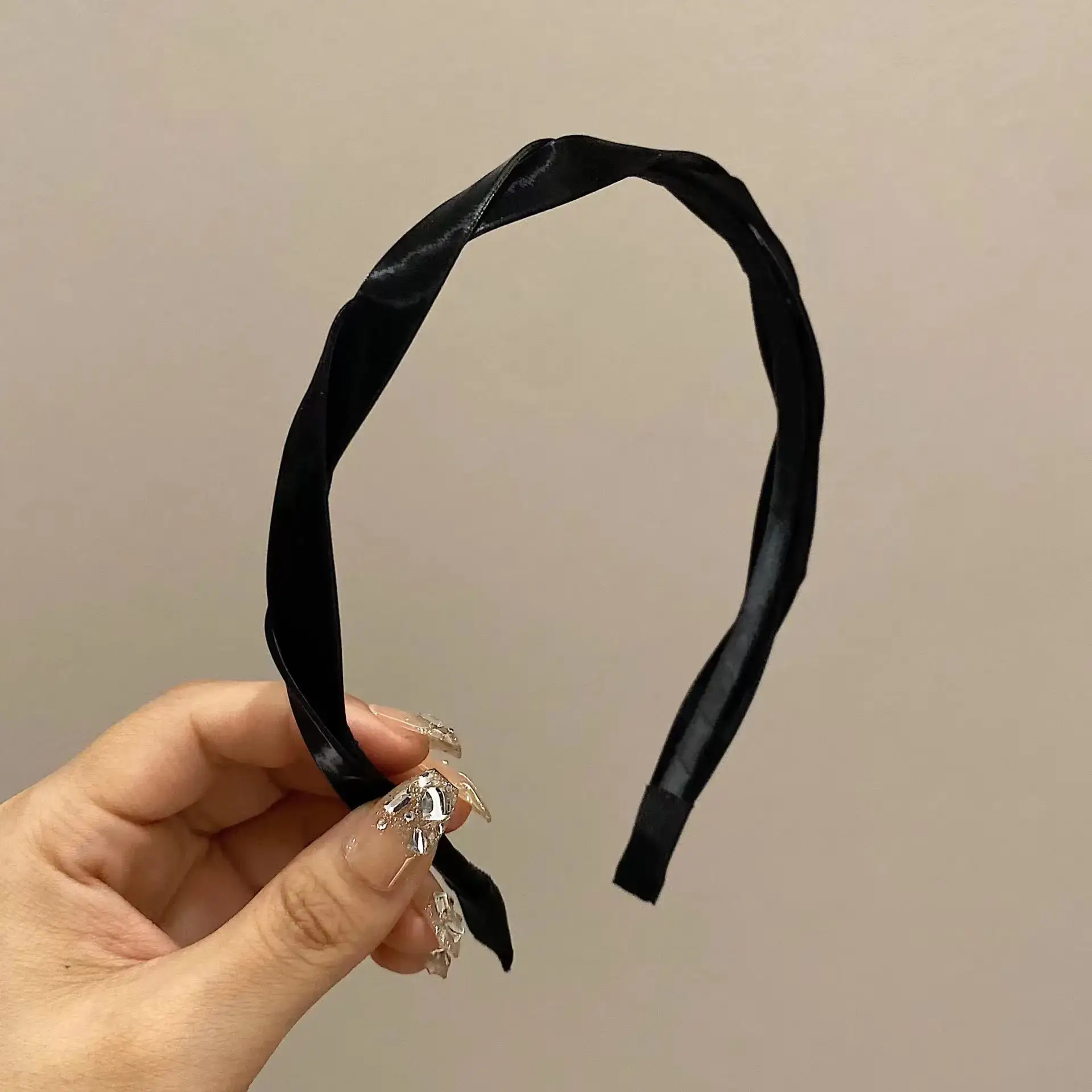 Organza Hairband for Girls - Multicolor Handmade Woven