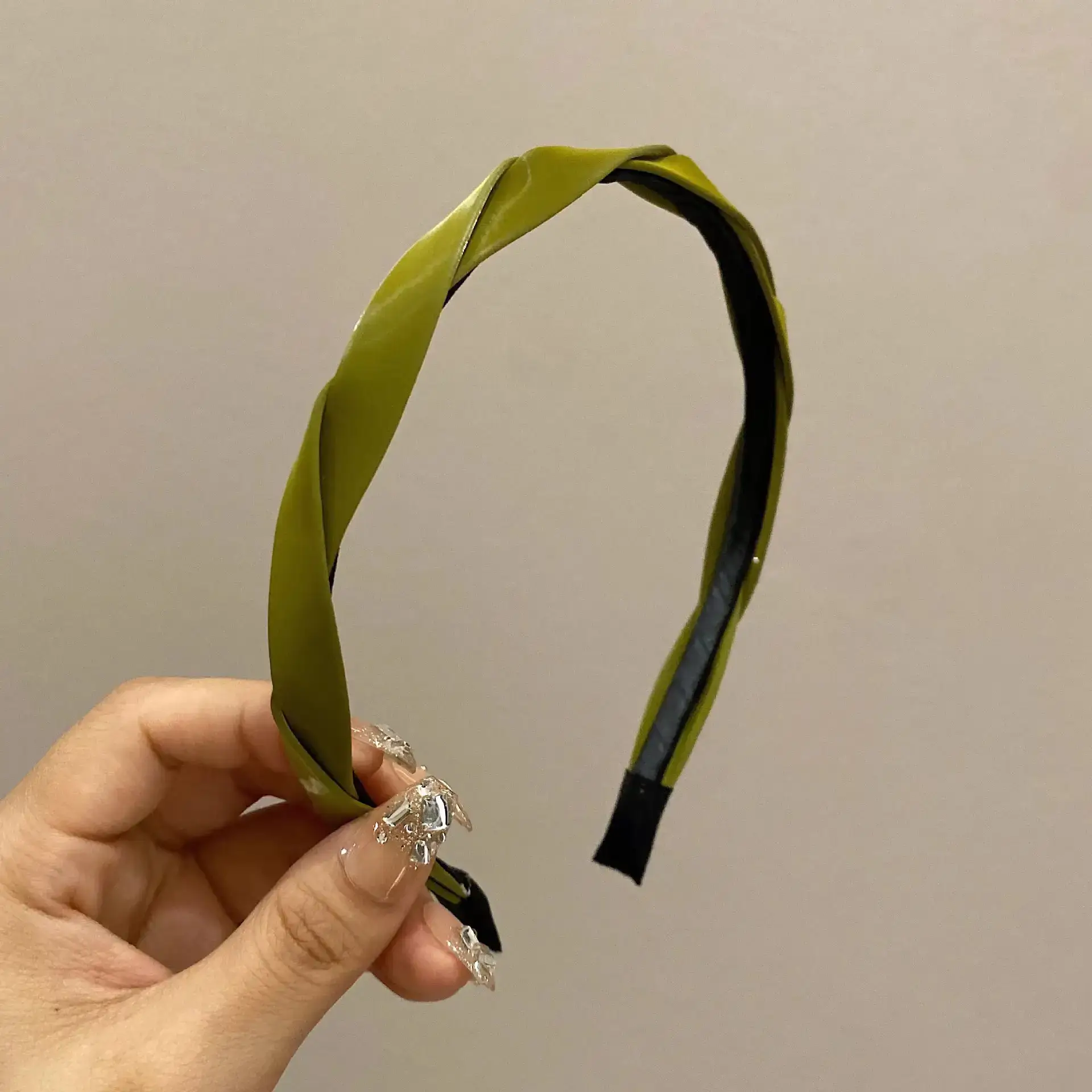 Organza Hairband for Girls - Multicolor Handmade Woven