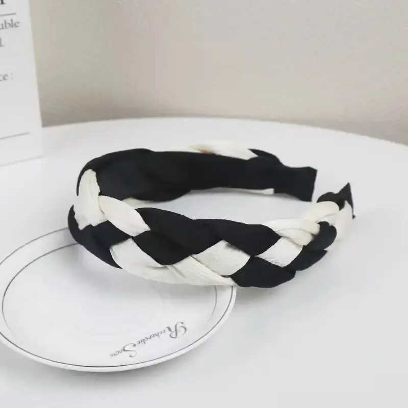 Organza Hairband for Girls - Multicolor Handmade Woven