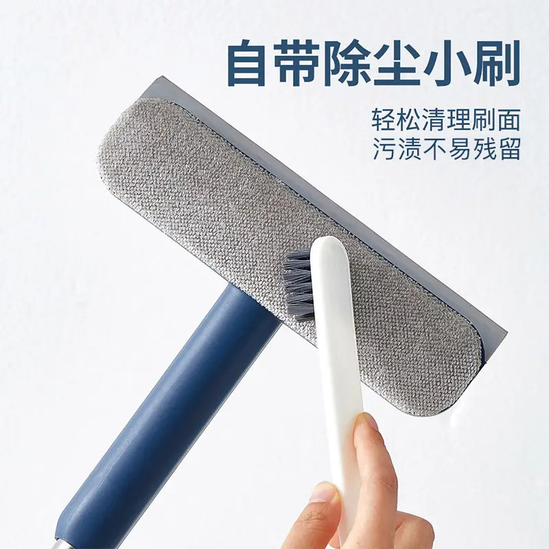 Extended Handle Double-Sided Glass Cleaning Brush