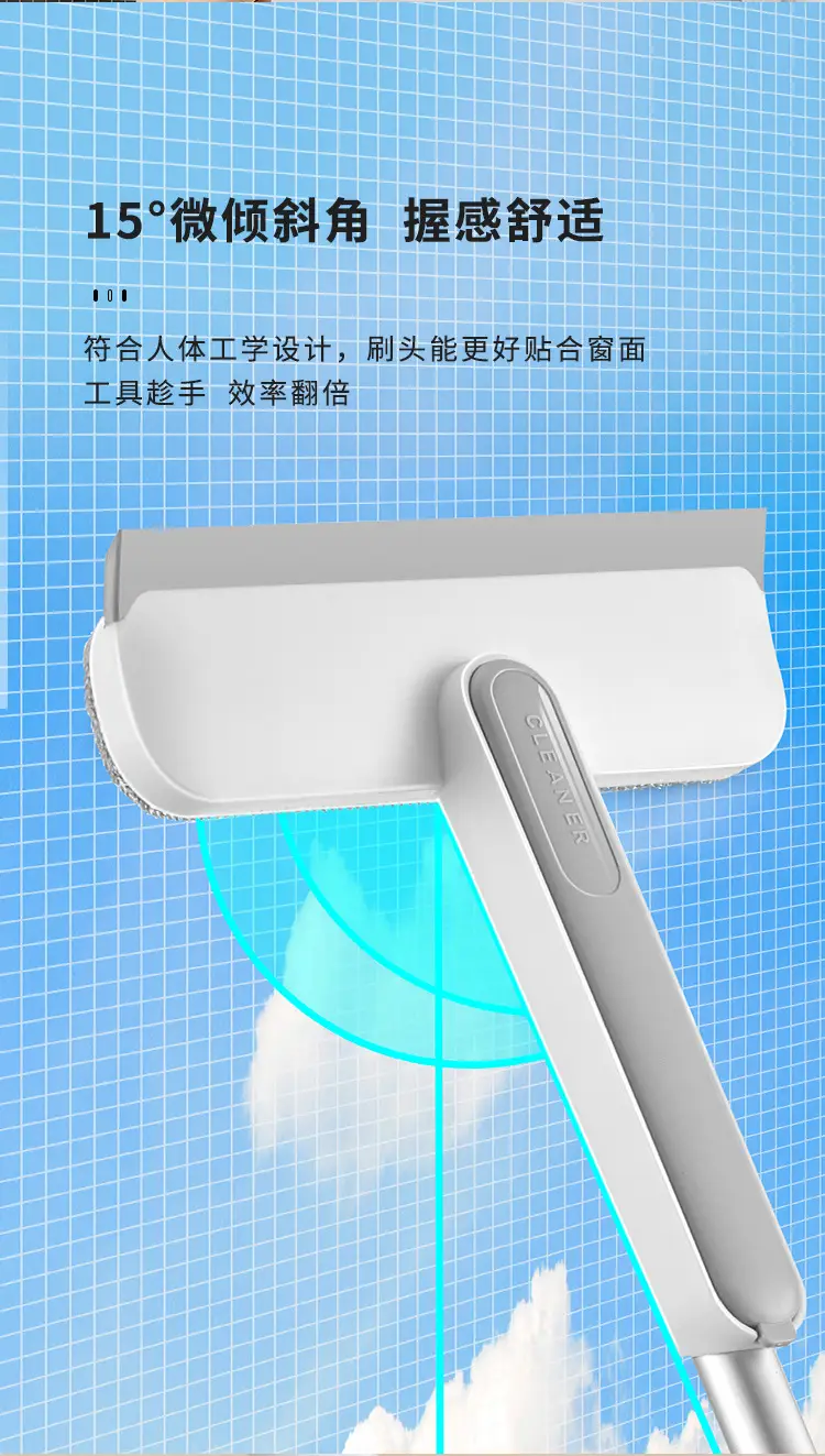 Extended Handle Double-Sided Glass Cleaning Brush — feature 14