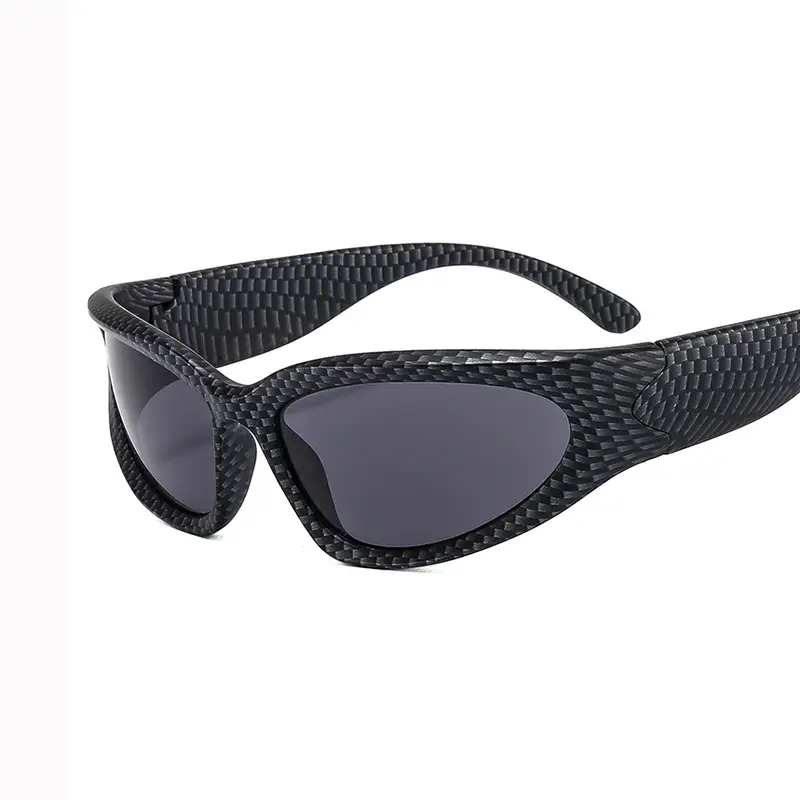 Women's Blue Mirror Sunglasses C11 Black