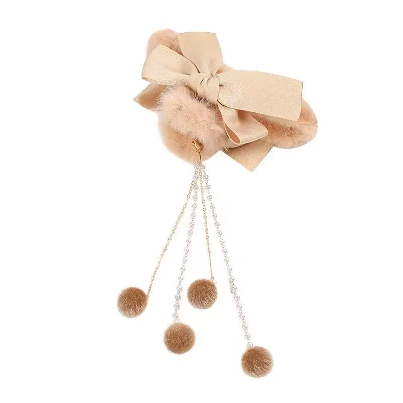 Pearl Tassel Hair Clip for Women Large Back of Head Cheongsam - Image 7