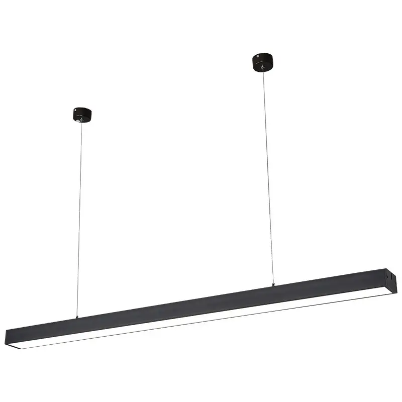 Modern Black LED Strip Light for Home Office Gym - Image 5
