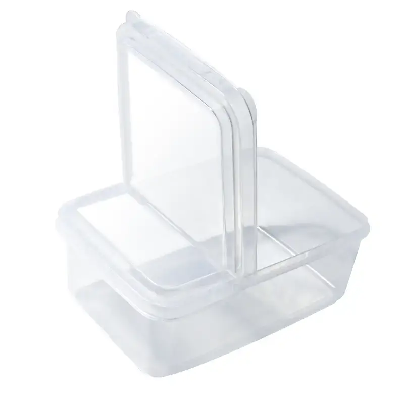 Transparent Half-Flip-Top Storage Box for Food Preservation - Image 16