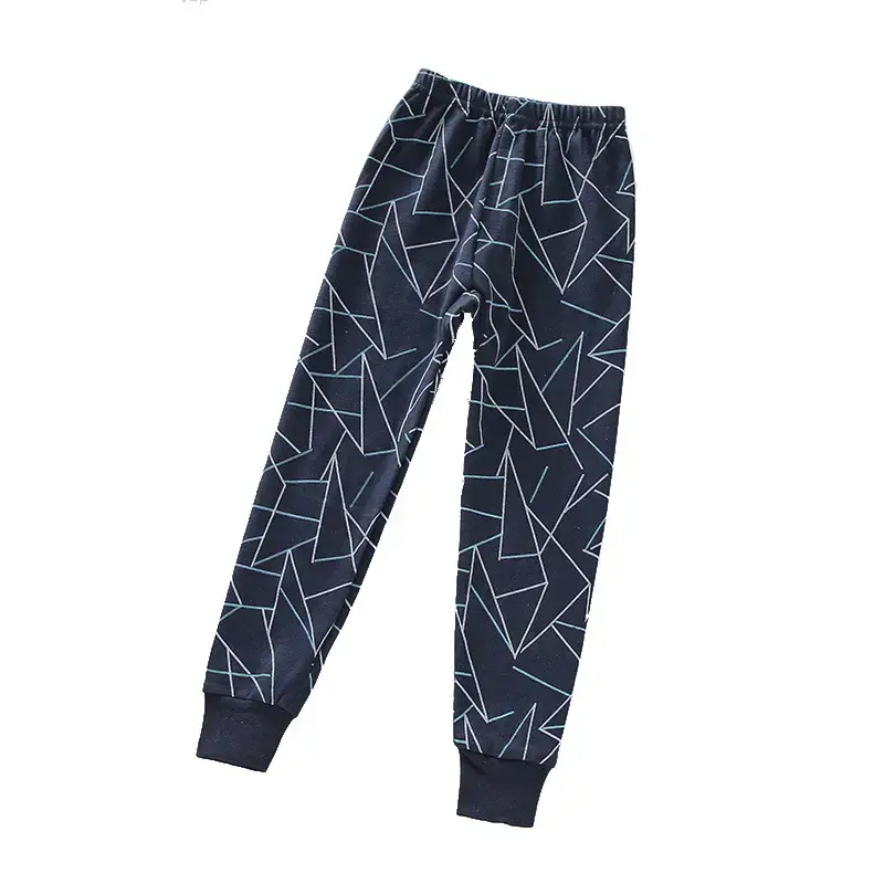 Children's Pink Bear Print Cotton Pajama Pants - Image 26