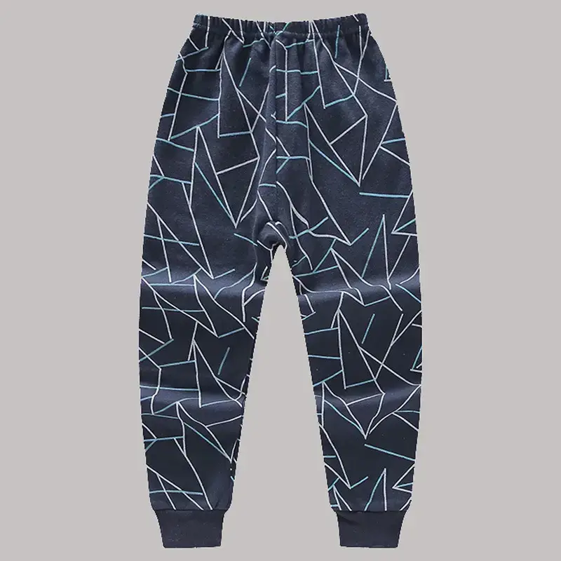 Children's Pink Bear Print Cotton Pajama Pants - Image 10