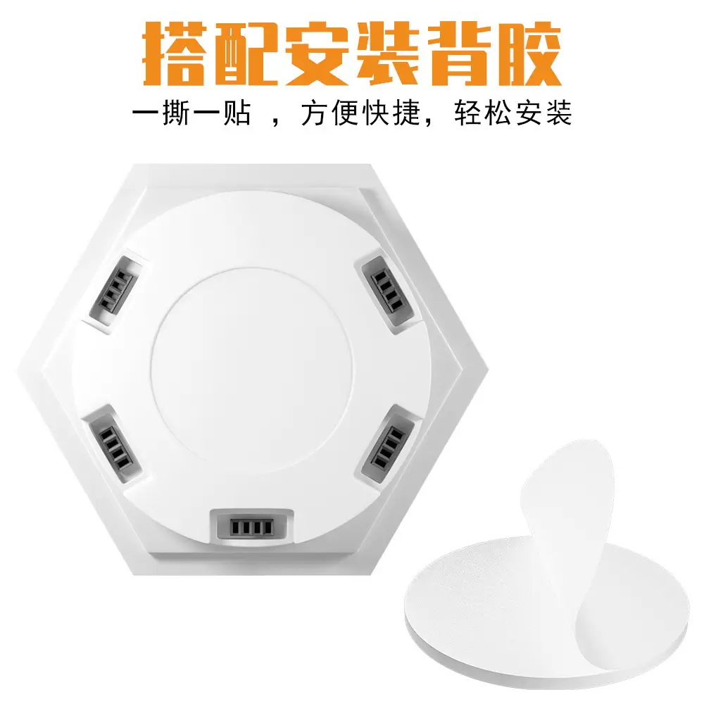 Hexagonal Touch Sensor Night Light Lamp - Image 2