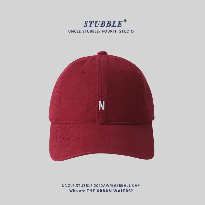 Men's Blue Embroidered Baseball Cap with N Logo - Image 6
