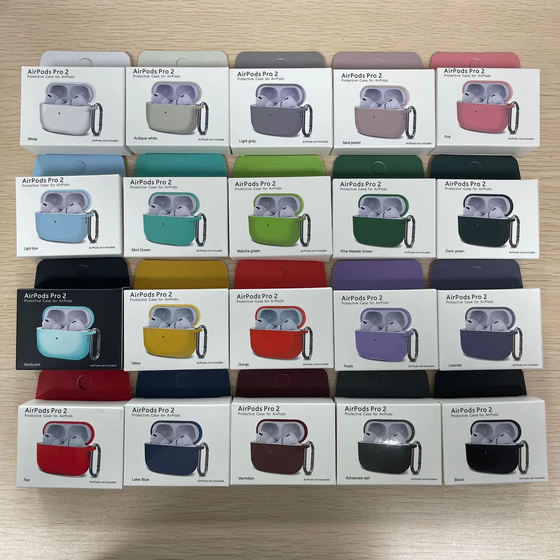 Silicone AirPods Case with Color Options
