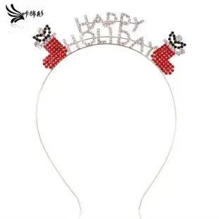 European American Christmas Snowflake Headband Party Hair Accessories — feature 14
