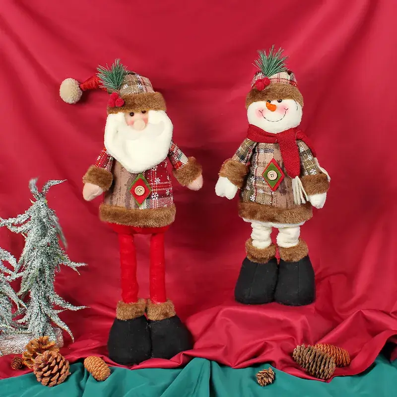 Cangyan Cross-border Christmas Snowman Doll 239g - Image 5