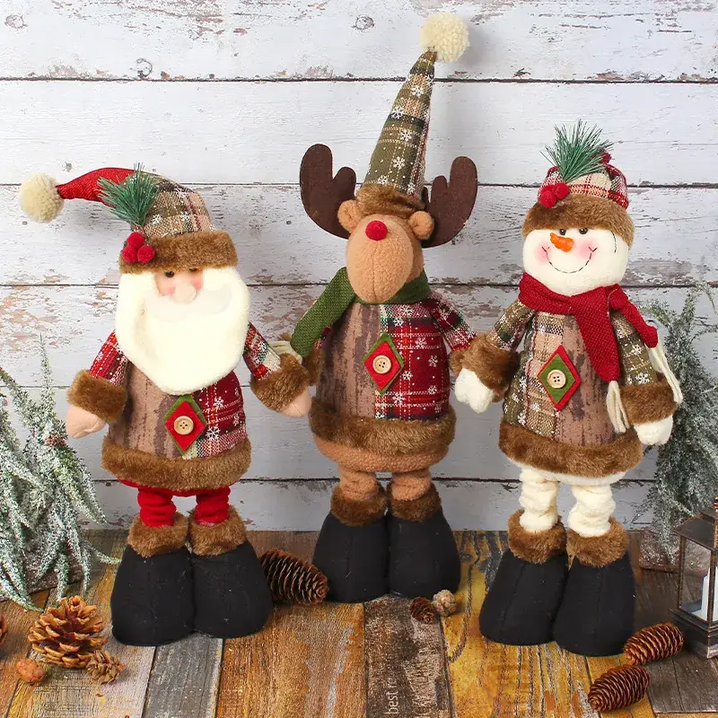 Cangyan Cross-border Christmas Snowman Doll 239g - Image 6